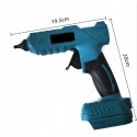 Pistola incollatrice colla a caldo due batterie litio 48V Termocollante Kit set