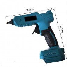 Pistola incollatrice colla a caldo due batterie litio 48V Termocollante Kit set