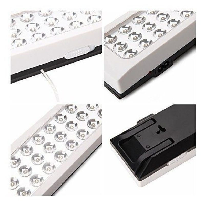 7018-A Lampada ricaricabile 60 LED portatile torcia luce 3200mAh 60W luce bianca