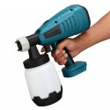 Pistola a spruzzo per vernice doppia batteria 18V 1000ML paint aerografo pittura