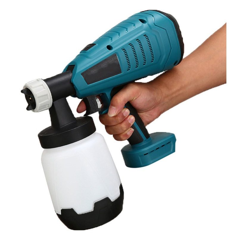 Aotuo Pistola a spruzzo per vernice doppia batteria 18V 1000ML pain...