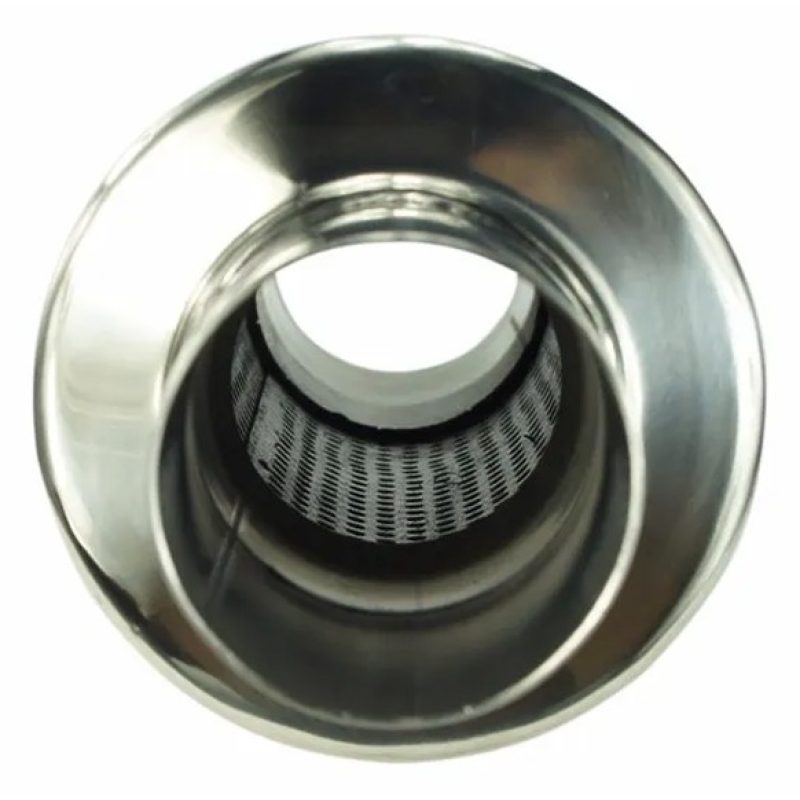 Scarico sportivo 370x110 mm marmitta auto universale tuning acciaio...