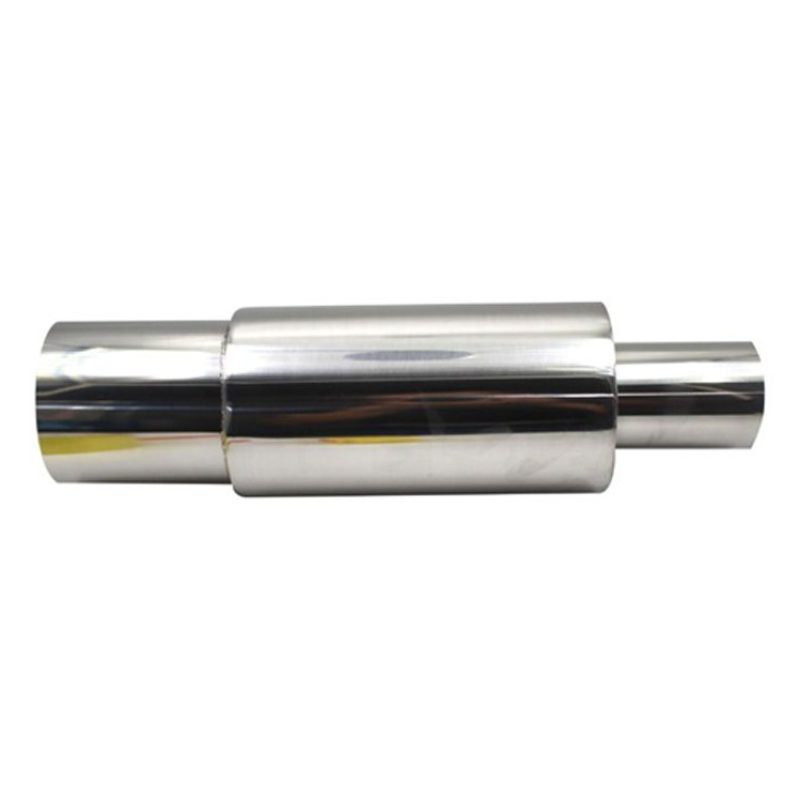 Scarico sportivo 370x110 mm marmitta auto universale tuning acciaio...