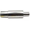 Scarico sportivo 370x110 mm marmitta auto universale tuning acciaio...