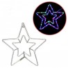 Hongu Stella Con Led Luce multicolore RGB 56cm Decorazione Natale l...