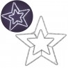 Hongu Stella luminosa natalizia bianco freddo stellina uso esterno ...