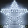 Hongu Stella luminosa natalizia bianco freddo stellina uso esterno ...
