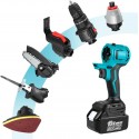Utensile Multifunzione 7 in 1 Trapano Seghetto Sega levigatrice avvitatore 750W