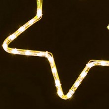 Stella cadente cometa grande di natale Esterno Luce calda LED addobbi natalizi