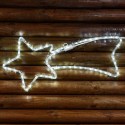 Stella cadente cometa grande natale Esterno Luce fredda LED addobbi natalizi
