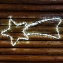 Stella cadente cometa grande natale Esterno Luce fredda LED addobbi natalizi