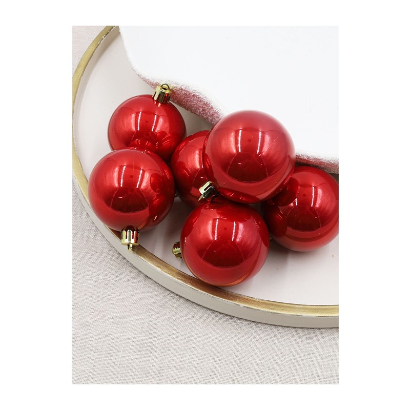 Hongu Confezione da 24 Palline Natale colorate Diametro 6 cm Addobb...