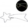Hongu Stella cadente cometa grande di natale Esterno Luce RGB LED a...