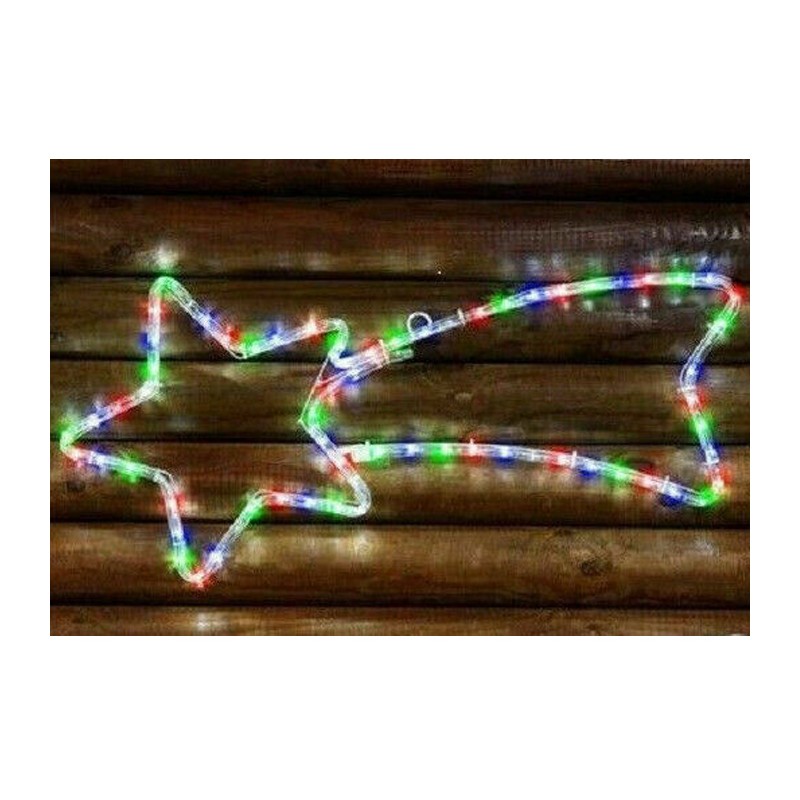 Hongu Stella cadente cometa grande di natale Esterno Luce RGB LED a...