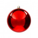 Pallina di natale 20 cm rossa lucido Palla idea regalo addobbi natalizi albero