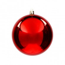 Pallina di natale 20 cm rossa lucido Palla idea regalo addobbi natalizi albero