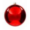 Nataluna Pallina di natale 20 cm rossa lucido Palla idea regalo add...