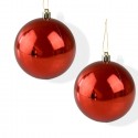 Pallina di natale 20 cm rossa lucido Palla idea regalo addobbi natalizi albero