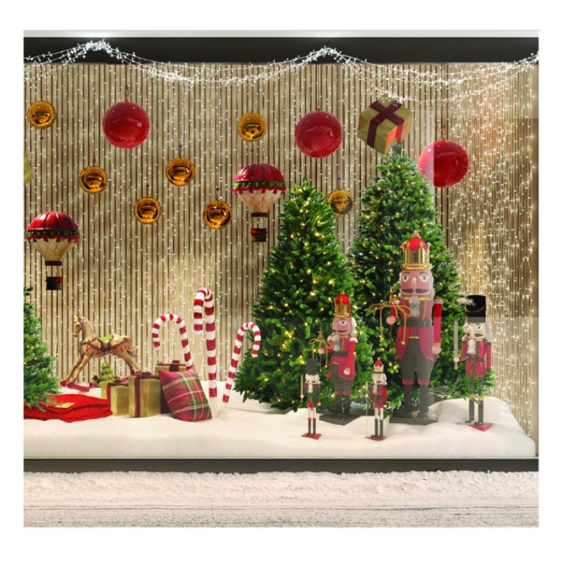 Nataluna Pallina di natale 20cm oro lucido Palla idea regalo addobb...