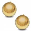 Pallina di natale 15cm oro lucido Palla idea regalo addobbi natalizi albero 2PZ