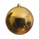Pallina di natale 15cm oro lucido Palla idea regalo addobbi natalizi albero 2PZ