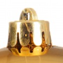 Pallina di natale 15cm oro lucido Palla idea regalo addobbi natalizi albero 2PZ