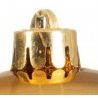 Nataluna Pallina di natale 15cm oro lucido Palla idea regalo addobb...