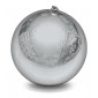 Nataluna Pallina di natale 20cm argento lucido Palla idea regalo ad...