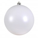 Pallina di natale 20cm bianco Palla decorazione grande addobbi natalizi albero
