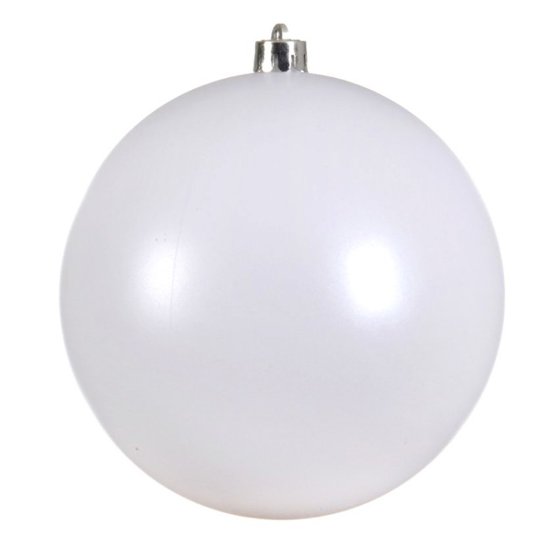 Pallina di natale 20cm bianco Palla decorazione grande addobbi natalizi albero