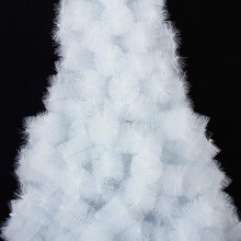 Albero di Natale bianco Artificiale Realistico Supporto in Metallo da 90-180 cm