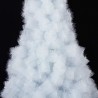 Albero di Natale bianco Artificiale Realistico Supporto in Metallo ...