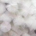 Albero di Natale bianco Artificiale Realistico Supporto in Metallo da 90-180 cm