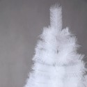 Albero di Natale bianco Artificiale Realistico Supporto in Metallo da 90-180 cm