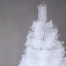 Albero di Natale bianco Artificiale Realistico Supporto in Metallo da 90-180 cm