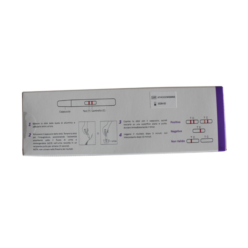 3x Test di gravidanza Rapido HCG Midstream Test delle urine per Aut...