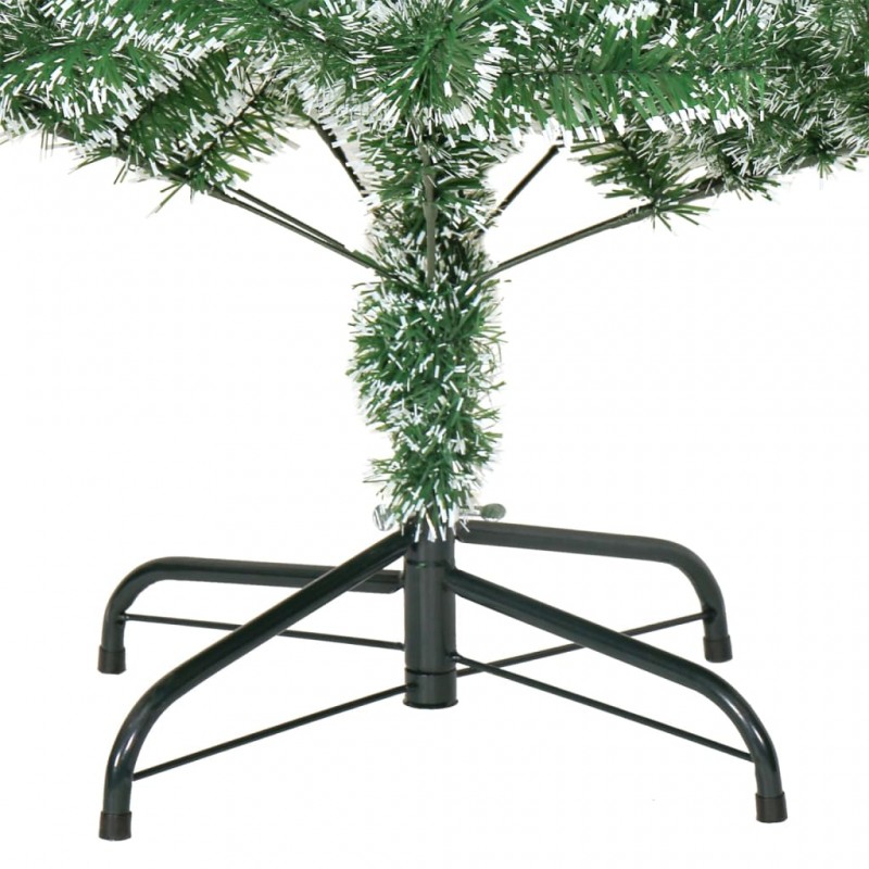 FineHome - Albero di Natale artificiale, 120-150-180 cm, con supporto, colore: verde, dimensioni: 180 cm