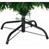 Albero di Natale Artificiale in fibra ottica punta LED multicolore ...