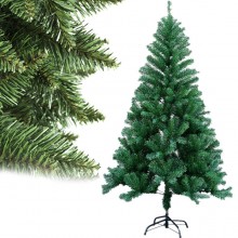 Albero di Natale pino Artificiale Realistico da 60 90 120 150 180 210 cm verde