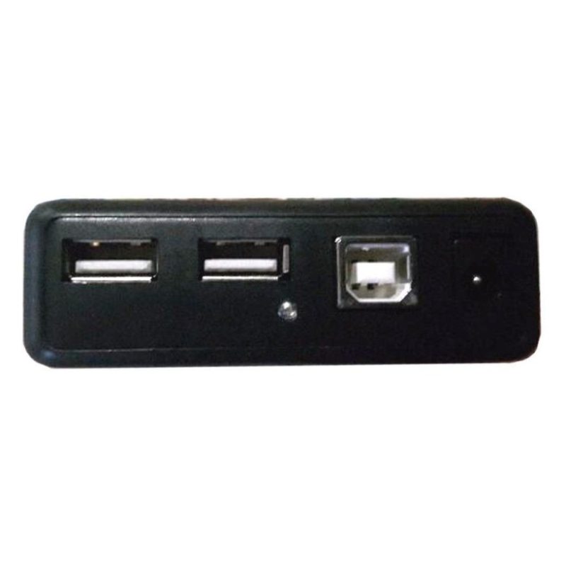 HUB 7 porte USB alimentato porta chiavetta pennetta LED moltiplicatore