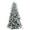 Albero di Natale innevato Artificiale verde folto Effetto Neve 150 ...