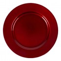 24x Sottopiatti Natalizi In Plastica 33cm Decorazioni Natale Per Tavola 3 colori