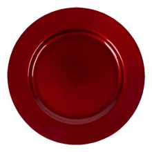 24x Sottopiatti Natalizi In Plastica 33cm Decorazioni Natale Per Tavola 3 colori