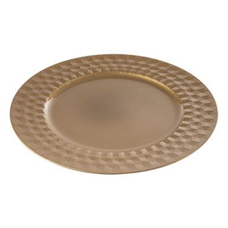 DEL GIUDICE 24x Sottopiatti Natalizi In Plastica 33cm Decorazioni N...