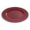 DEL GIUDICE 24x Sottopiatti Natalizi In Plastica 33cm Decorazioni N...