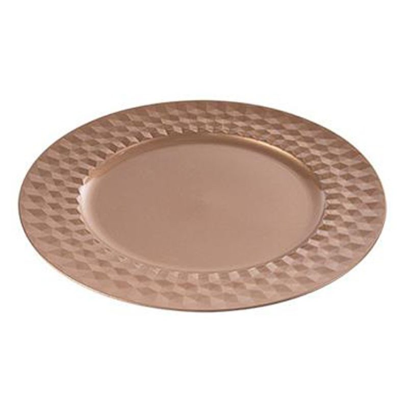 DEL GIUDICE 24x Sottopiatti Natalizi In Plastica 33cm Decorazioni N...