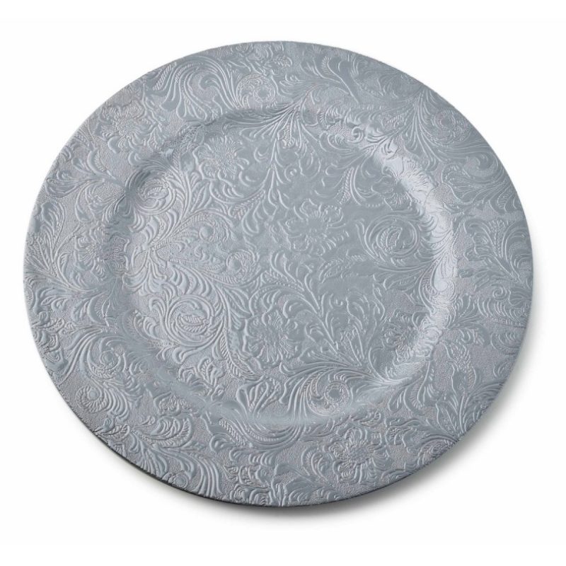 DEL GIUDICE 24x Sottopiatti Natalizi decorativi 33cm in plastica Na...