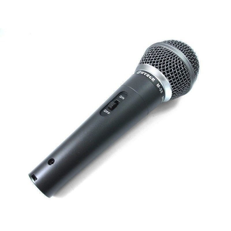 Microfono M58 karaoke altoparlante WVNGR unidirezionale alta fedeltà voce musica
