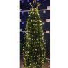 Nataluna Stella Cometa per Albero di Natale Puntale Cascata 690 Led...