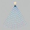Nataluna Mantello luminoso da 304 led per albero di Natale 180cm lu...